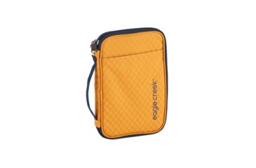 Image of Eagle Creek Rfid Travel Zip Organizer, Sahara Yellow, EC0A3SB3299