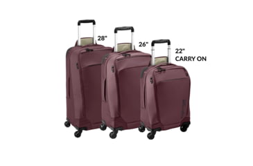 Image of Eagle Creek XE 4 Wheeled Carry-On Luggage, Currant, 22in, EC0A528S601