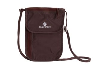 Image of Eagle Creek Undercover Neck Wallet DLX-Mocha