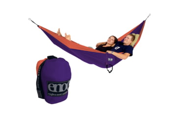 Image of Eagle's Nest Outfitters Double Nest Hammock-Orange/Violet