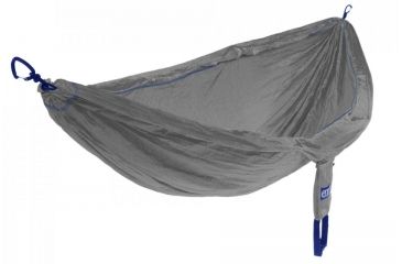 Image of Eagle's Nest Outfitters DoubleNest Hammock-Grey/Royal Stitch