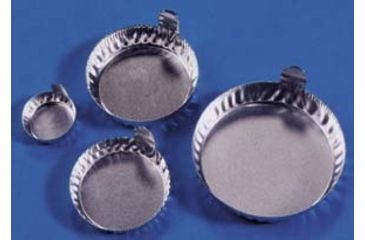 Image of Eagle Thermoplastic Disposable Aluminum Crinkle Dishes with Tabs D57-144/56