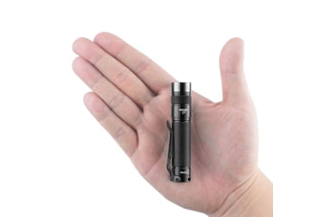 Image of EAGTAC D25A RC MKII Flashlight, UV-365nm LED, 1500mW, Black, D25A-CLICKY-MKII-UV-365nm