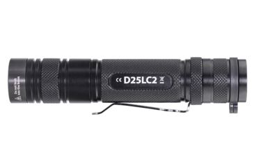Image of EAGTAC D25LC2 RC MKII Flashlight, Nichia219C NW LED, 880lm, Black, D25LC2-CLICKY-MKII-219C-NW