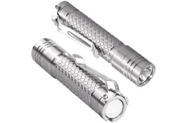 Image of EAGTAC D3A TI Titanium XP-L HI 378 Lumen AA LED Flashlight, Silver, Small 4246