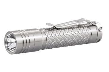 Image of EAGTAC D3A TI Titanium Flashlight, XM-L2 U2 NW LED, 378lm, Silver, D3A-CLICKY-TI-XML2-NW