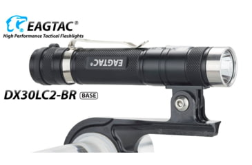 Image of EAGTAC DX30LC2-BR Rechargeable Flashlight, XP-L HI V2 NW LED, 1084lm, Black, DX30LC2BR-XPLHINW-BASE
