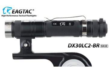 Image of EAGTAC DX30LC2-BR Rechargeable Flashlight, XP-L HI V2 NW LED, 1084lm, Black, DX30LC2BR-XPLHINW-BASE