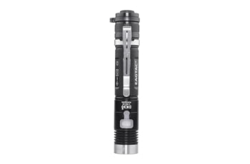 Image of EAGTAC DX30LC2-SR Side-LED Rechargeable Flashlight, Spot XP-L HI V2 NW w/ Flood Nichia 219B CRI92 5700K LED, 1080lm/390lm, Black, DX30LC2SR-XPLHINW-SIDE219B-BASE