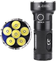 Image of Eagtac MX25L3C  Flashlight Kit, 6 Nichia 219B CRI-92 LED, 2550lm, Black 1868