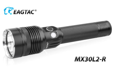 Image of EAGTAC MX30L2R XHP70.2 Flashlight, 32650 13000mAh li-ion, NW LED, 4205 Lumen, Black, MX30L2R-XHP702-NW