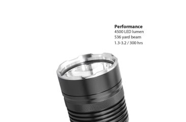 Image of EAGTAC MX30L2R XHP70.2 Flashlight, 32650 13000mAh li-ion, NW LED, 4205 Lumen, Black, MX30L2R-XHP702-NW