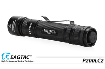 Image of EAGTAC P200LC2 Flashlight, UV 365nm, 1000 mW, Black, 1000 mW, P200LC2-UV-365NM