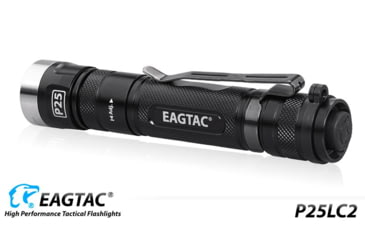 Image of EAGTAC P25LC2 Flashlight, XM-L2 U2 NW LED, 1200lm, Black, P25LC2-XML2-NW