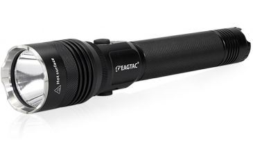 Image of Eagtac Rechargeable SX25L2 XM-L2 U4 1494 Lumens LED Flashlight, Black, Medium, SX25L2XML2