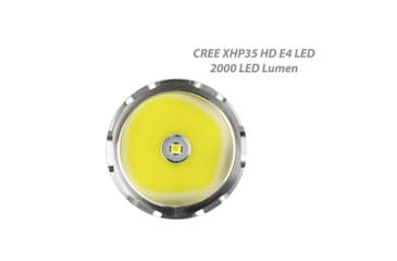 Image of EAGTAC SX30C2 Base Flashlight, XHP35 HD CW LED, 2000lm, Black, SX30C2-XHP35-HD-BASE-CW