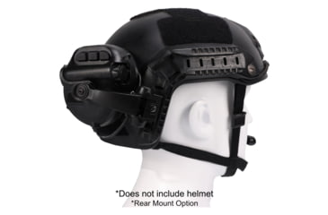 Image of Earmor ElectronicHeadset Communication w/ Gel Earpads &amp; Nexus TP-120 Cable, 22dB, Tactical Black, M32-BK PLUS