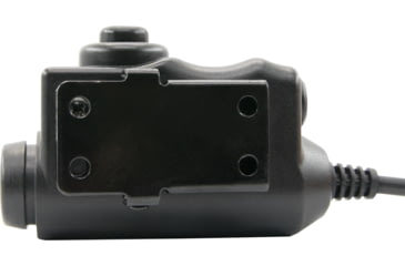 Image of Earmor Tactical PTT 3.5MM AUX Radio Application, Black, M51-AUX