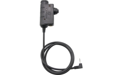 Image of Earmor Tactical PTT Moto 1 Pin Radio Application, Black, M51-M1