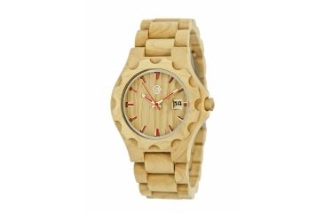 Image of Earth Gila Watch, Khaki/Tan Wooden Case ETHEW3301