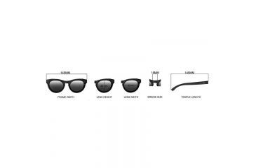Image of Earth Manhattan Bamboo Wood Sunglasses, Brown Stripe Wood ESG007WB