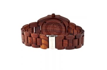 Image of Earth Medullary Ray Wooden Watch, Red, Unisex ETHEW1903