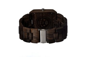 Image of Earth Rhizomes Series Wood Watch, Dark Brown ETHEW1206