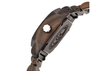 Image of Earth EW2102 Scaly Watch, 46mm, Dark Brown Strap, Dark Brown Dial ETHEW2102