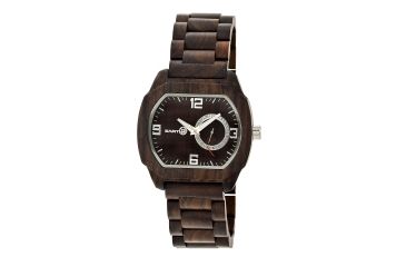 Image of Earth EW2102 Scaly Watch, 46mm, Dark Brown Strap, Dark Brown Dial ETHEW2102