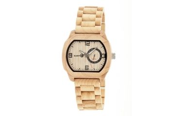 Image of Earth EW2101 Scaly Watch, 46mm, Khaki/Tan Strap, Khaki/Tan Dial ETHEW2101