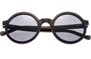 Image of Earth Wood Canary Polarized Sunglass, Ebony/Black, One Size, ESG040E