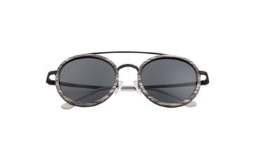Image of Earth Binz Polarized Sunglasses - Unisex, Grey Vine/Black, One Size, ESG048GB