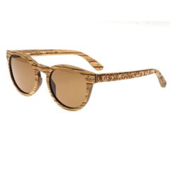 Image of Earth Copacabana Sunglasses, Zebrawood, Standard, ESG020Z