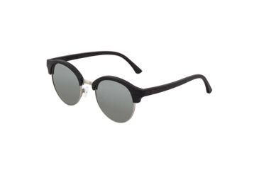 Image of Earth Wood Misty Polarized Sunglass, Ebony/Silver, One Size, ESG049ES