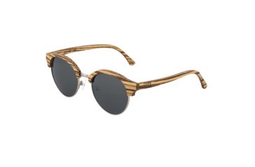 Image of Earth Misty Polarized Sunglasses - Unisex, Zebrawood/Black, One Size, ESG049ZS