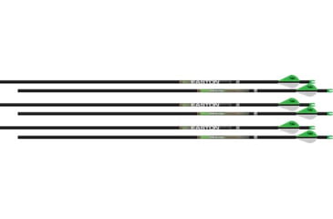Image of Easton 4mm Axis Long Range 340 Arrows w/2in Blazer Vanes, 6 Pack, 32in, 8.3 GPI, .003in Straightness, 430123