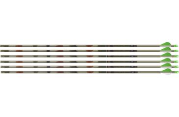 Image of Easton Arrow Fmj 5mm 400 W/ 2'' Blazer Vanes 6-pk Woodlnd Camo