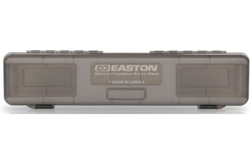 Image of Easton Deluxe Crossbow Bolt Box Holds 12 Xbow Bolts Grey