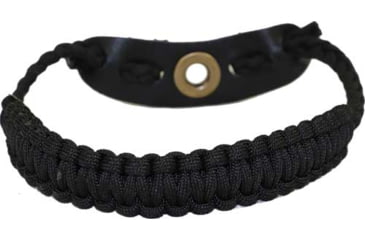 Image of Easton Wrist Sling Diamond Paracord Wide Braid, Black, 522919