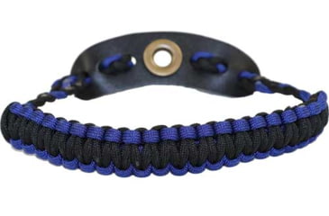 Image of Easton Wrist Sling Diamond Paracord Wide Braid, Blue, 122921