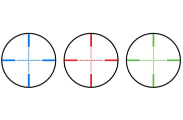 Image of Eastvale Eastvale 3-9X50 AOL Scope, 1 in Tube, RGB Mil Dot Range Estimator Reticle, Black, EV3-9X50AOL