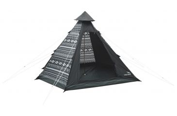 Image of Easy Camp 2 Person Tipi Tent, Tribal Black / White 120179