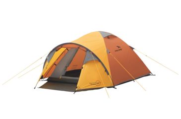 Image of Easy Camp 3 Person Quasar 300 Tent, Orange / Gold 120193
