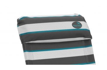 Image of Easy Camp Capella High Back Camping Chair, Black / White 420023
