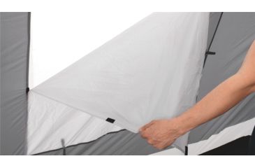 Image of Easy Camp Goodwood Drive Away Awning, Gray / Silver, 240 X 240 cm 120214