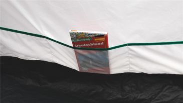 Image of Easy Camp Tornado 300 Air Tent - 3 Person, Gray / Silver 120169