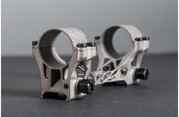 Image of EAW EAW Bionic 3D Printed Titanium Scope Mount w/Lever, Diameter 30mm, Height 18mm, Silver/Grey, Small, 481353018021