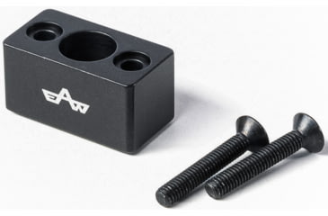 Image of EAW German Tactical Mount Elevation Block, Hole Distance 20mm, Top Mount, Height 15mm, Black, 60011