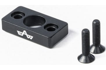 Image of EAW German Tactical Mount Elevation Block, Hole Distance 20mm, Top Mount, Height 6mm, Black, 60009