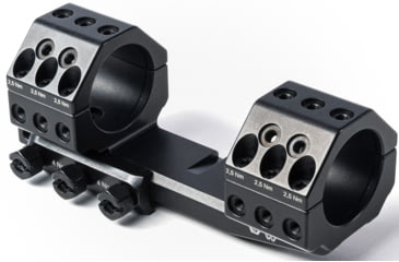 Image of EAW German Tactical Mount Extended Fixed Blockmount, Tube Diameter 30mm, Height 15mm, Extension 70mm, Screw, Black, 62005